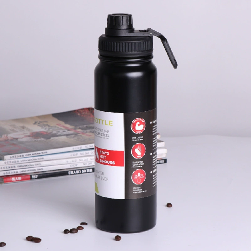 Gourde Isotherme Sport en Acier avec Poignée Personnalisable