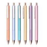 Stylo Pastel Satiné avec Finitions Or Rose Personnalisable