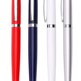 Stylo à Bille Métallique avec Finitions Chromées Personnalisable