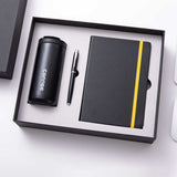 Coffret Cadeau 3 Pièces avec Mug, Carnet et Stylo Personnalisable