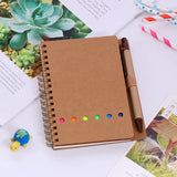 Carnet à Spirale avec Stylo Personnalisable