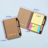 Carnet à Spirale avec Stylo Personnalisable