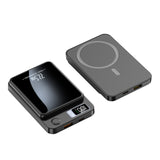 Batterie Externe Magnétique avec Écran LED Personnalisable