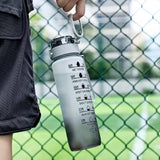 Gourde Sport Dégradée avec Dragonne Personnalisable