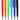 Stylo à Bille Coloré avec Clip Transparent Personnalisable